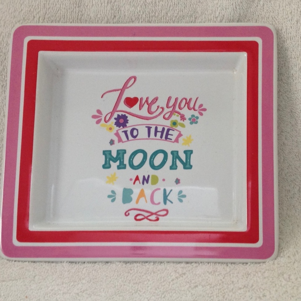 Home Accents Ceramic Trinket Tray